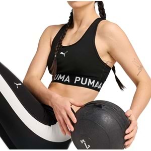 Puma 526962-01 4 Keeps Strong Bra-Mid Spor Büstiyer Destekli Kadın Crop