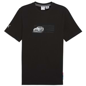 Puma 630624-01 BMW MMS Car Graphic Tee Bmw Team Tişört Erkek T-Shirt