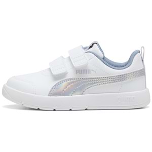 Puma Courtflex V3 Space Belle V PS 404345-02 Ortopedik Çocuk Spor Ayakkabı