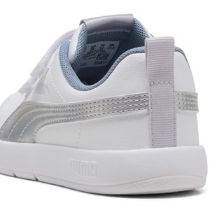 Puma Courtflex V3 Space Belle V PS 404345-02 Ortopedik Çocuk Spor Ayakkabı