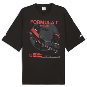 Puma 632655-01 F1 Graphic Tee - Relaxed Tişört Erkek T-Shirt