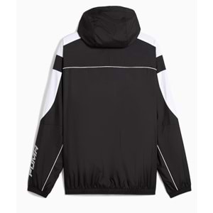 Puma BMW MMS MT7+ Wındbreaker 633172-01 Kapüşonlu Yağmurluk Eşofman Üstü Erkek Ceket