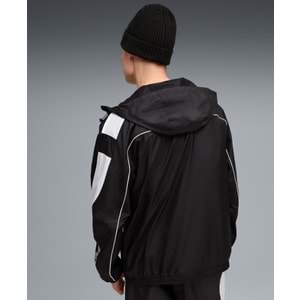 Puma BMW MMS MT7+ Wındbreaker 633172-01 Kapüşonlu Yağmurluk Eşofman Üstü Erkek Ceket