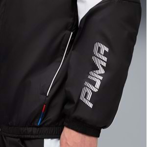 Puma BMW MMS MT7+ Wındbreaker 633172-01 Kapüşonlu Yağmurluk Eşofman Üstü Erkek Ceket