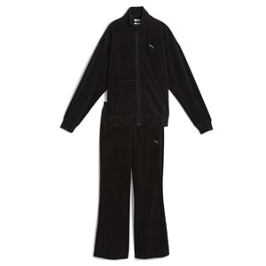 Puma Velour Rib Suit 688164-01 Kadın Eşofman Takımı