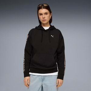 Puma 691822-01 Ess Graphics Animal Hoodie Kapüşonlu Kadın Sweatshirt