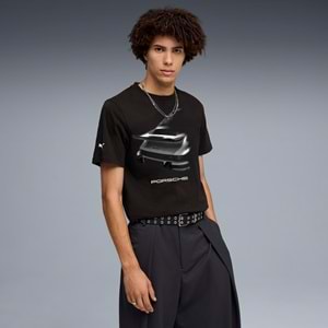 Puma 634489-01 Porsche Graphic Tee 1 Tişört Erkek T-Shirt
