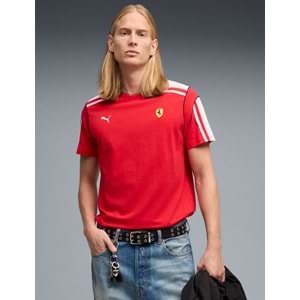 Puma Ferrari MT7 Tee 635836-02 Tişört Erkek T-Shirt