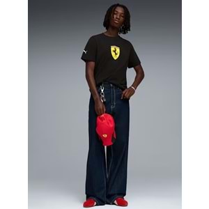 Puma Ferrari Colored Shield Tee 635310-01 Tişört Erkek T-Shirt