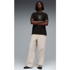 Puma Ferrari Tonal Shield Tee 635311-01 Tişört Erkek T-Shirt