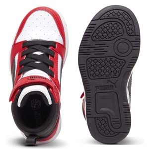 Puma Rebound V6 Mid AC+ PS 393832-03 Ortopedik Çocuk Spor Ayakkabı