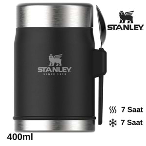 Stanley Classic Legendary Kaşıklı Yemek Termosu 0.4L Termos Kamp Matara