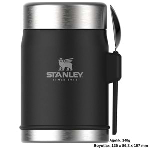 Stanley Classic Legendary Kaşıklı Yemek Termosu 0.4L Termos Kamp Matara