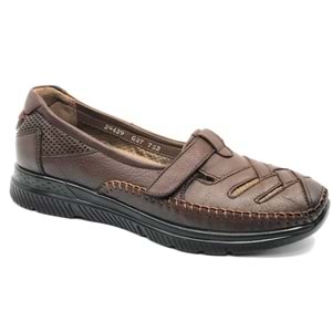 Forelli Elena Hakiki Deri Ortopedik Comfort Kadın Casual Ayakkabı