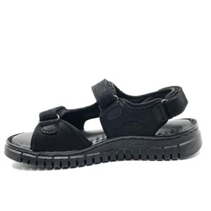 Forelli Paprika Hakiki Deri Comfort Ortopedik Kadın Sandalet