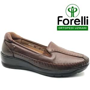 Forelli Lına Hakiki Deri Ortopedik Comfort Kadın Casual Ayakkabı