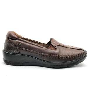 Forelli Lına Hakiki Deri Ortopedik Comfort Kadın Casual Ayakkabı