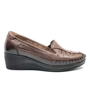 Forelli Sahra Hakiki Deri Ortopedik Comfort Kadın Casual Ayakkabı