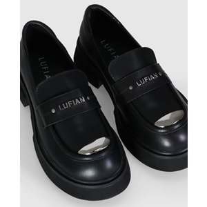 Lufian 122230004 Lucy Oxford Kadın Deri Klasik Ayakkabı
