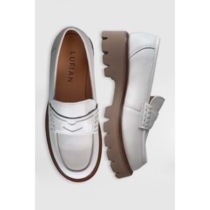 Lufian 122230010 Anna Oxford Kadın Deri Klasik Ayakkabı