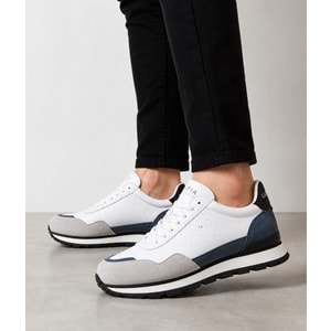 Lufian 111230302 Leo Sneaker Erkek Deri Ayakkabı
