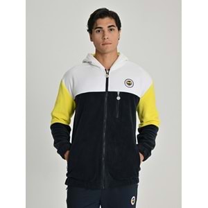 Fenerbahçe S.K. 25/26 Tribün Üç Renkli Polar Erkek Sweatshirt