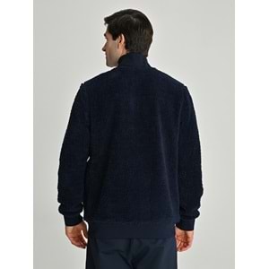 Fenerbahçe S.K. 25/26 Tribün Çubuklu Çift Taraflı Erkek Peluş Ceket