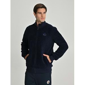 Fenerbahçe S.K. 25/26 Tribün Çubuklu Çift Taraflı Erkek Peluş Ceket