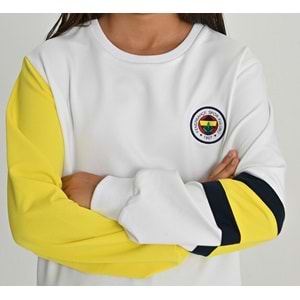 Fenerbahçe S.K. 25/26 Tribün 6 Renk Logolu Çocuk Sweatshirt