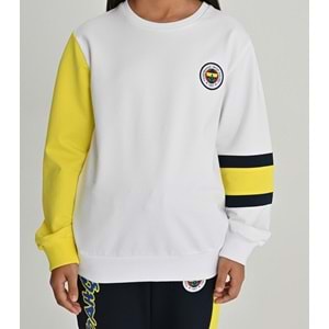 Fenerbahçe S.K. 25/26 Tribün 6 Renk Logolu Çocuk Sweatshirt