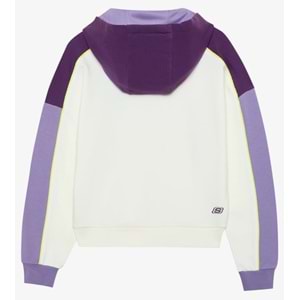 Skechers W LW Fleece Hoodie Sweatshirt S242096-102 Kadın Kapüşonlu Sweatshirt