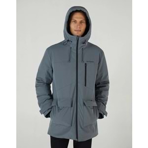 Skechers M Outerwear Coated Jacket S242049-003 Erkek Günlük Mont