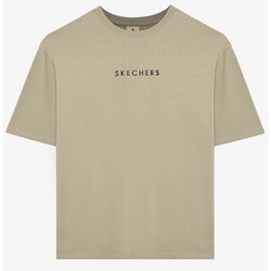 Skechers S242134-013 Graphic Tee Heavy Weight Oversize T-Shirt Tişort Erkek T-Shirt