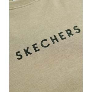 Skechers S242134-013 Graphic Tee Heavy Weight Oversize T-Shirt Tişort Erkek T-Shirt