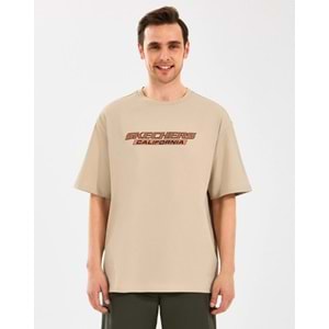 Skechers M Heavyweight Graphic Tee T-shirt S2510155-211 Erkek Tişort