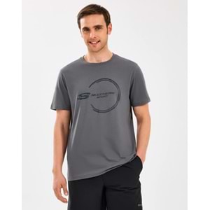 Skechers M Lightweight Graphic Tee T-Shirt S2510161-003 Erkek Tişort