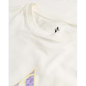 Skechers W Graphic Tee Loose Fit T-Shirt S2510311-102 Kadın Tişört