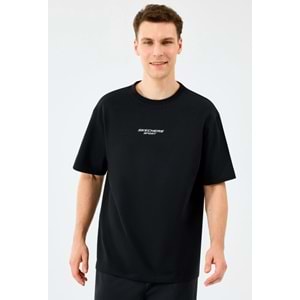 Skechers S231094-3817 M Graphic Tee Reflect Logo Oversize T-Shirt Erkek Tişort