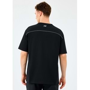 Skechers S231094-3817 M Graphic Tee Reflect Logo Oversize T-Shirt Erkek Tişort
