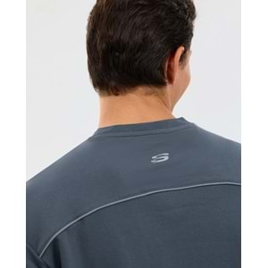 Skechers S231094-3998 M Graphic Tee Reflect Logo Oversize T-Shirt Erkek Tişort
