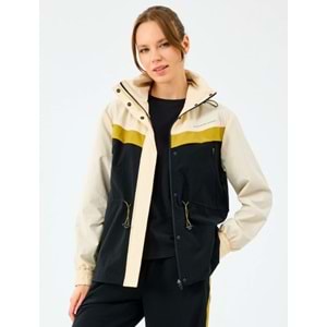 Skechers W Adjustable Waisted Full Zip Micro Jacket S2520208-1983 Kadın Yağmurluk İnce Mont Kadın Mont