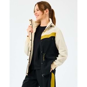 Skechers W Adjustable Waisted Full Zip Micro Jacket S2520208-1983 Kadın Yağmurluk İnce Mont Kadın Mont