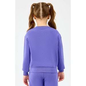 Skechers SK2520080-3996 Lw Fleece Crewneck Kız Çocuk Sweatshirt