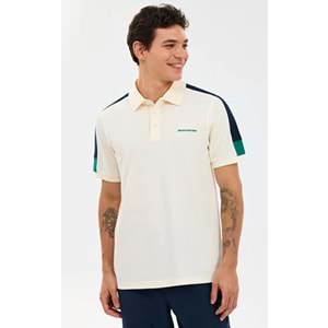Skechers S221047-1208 M Color Block Detail Polo Yaka T-Shirt Erkek Tişort