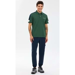Skechers S221047-4255 M Color Block Detail Polo Yaka T-Shirt Erkek Tişort