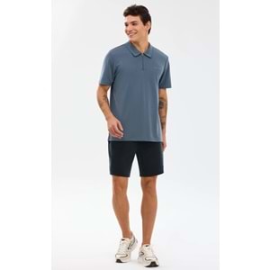 Skechers S2610086-3998 M Soft Touch Pique Polo Yaka T-Shirt Erkek Tişort