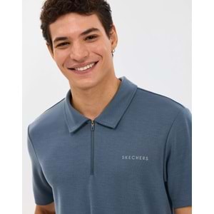 Skechers S2610086-3998 M Soft Touch Pique Polo Yaka T-Shirt Erkek Tişort