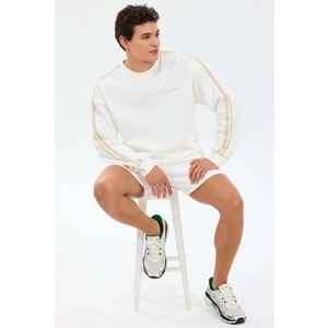 Skechers S2610103-3855 M Fleece Crew Neck Sweatshirt Erkek Sweatshirt