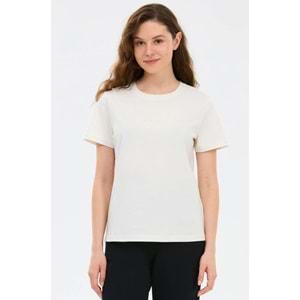 Skechers S2510029-3855 W Essential Crewneck T-Shirt Kadın Tişört