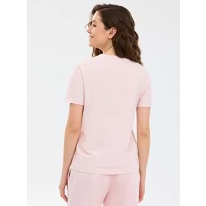 Skechers S2510029-0441 W Essential Crewneck T-Shirt Kadın Tişört